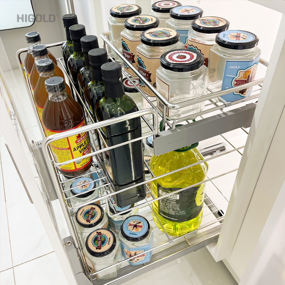 KỆ GIA VỊ NAN TRÒN HIGOLD STARLINK 2.0