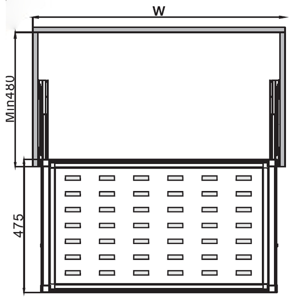 PHỤ KIỆN TỦ ÁO 800MM