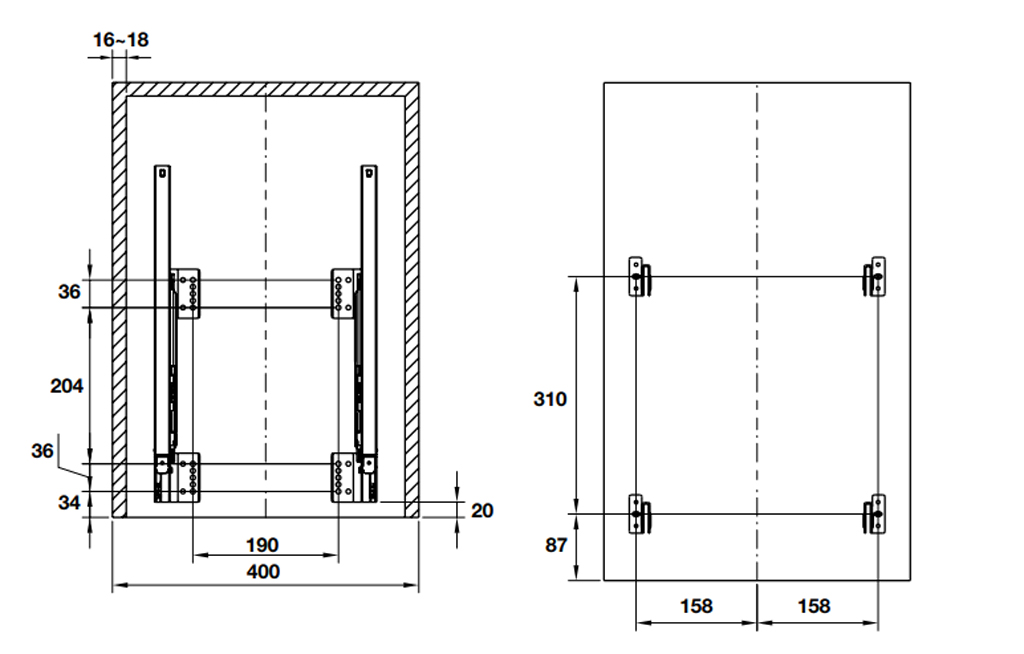 THÙNG RÁC HAFELE CUCINA 503.48.504 VIOLA
