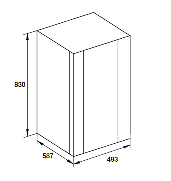 Tủ Rượu Hafele Âm Tủ HW-G32A 534.16.960 - 32 Chai