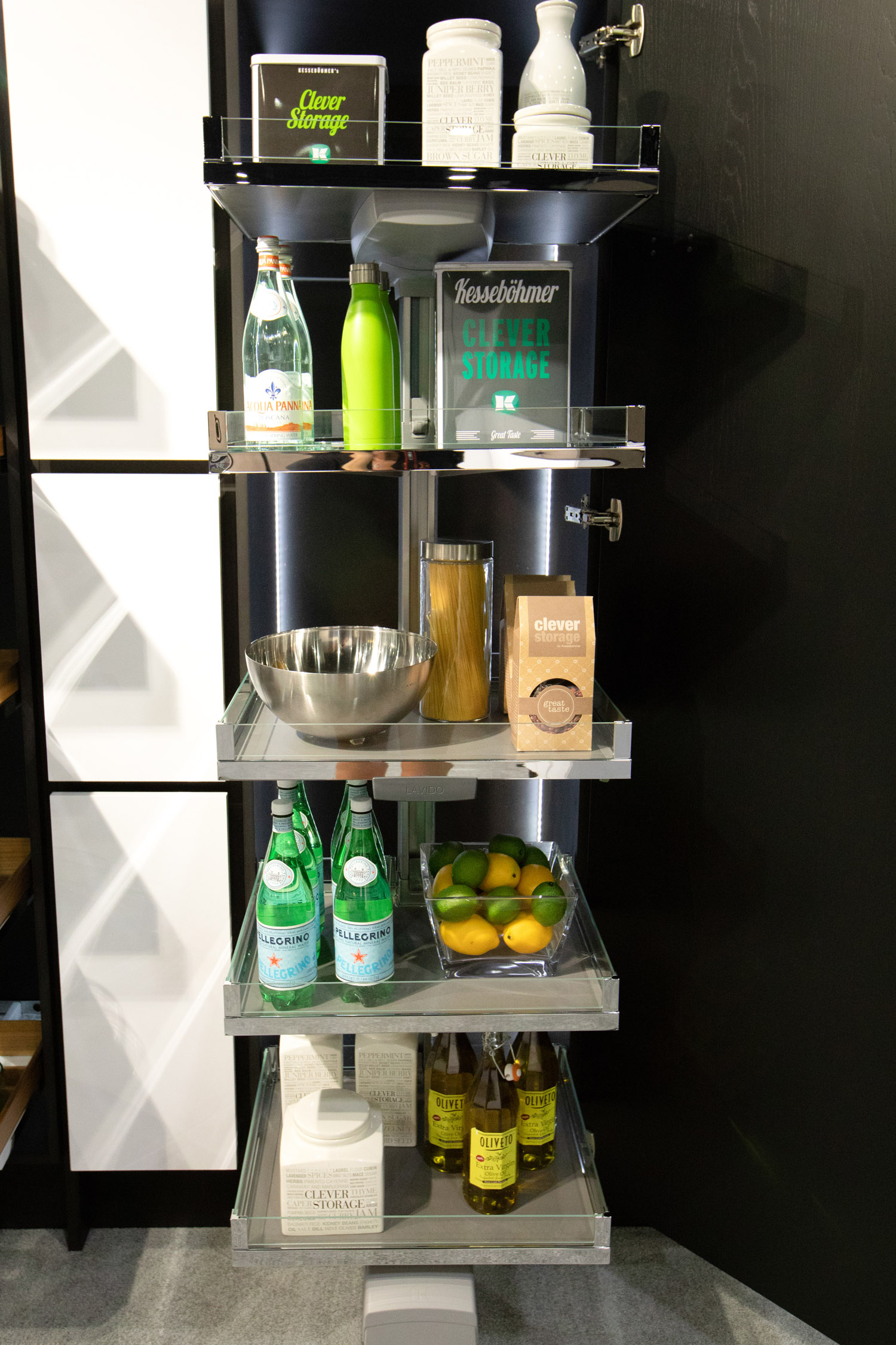 TỦ KHO HAFELE CONVOY LAVIDO 549.63.486 600mm MÀU ANTHRACTICE