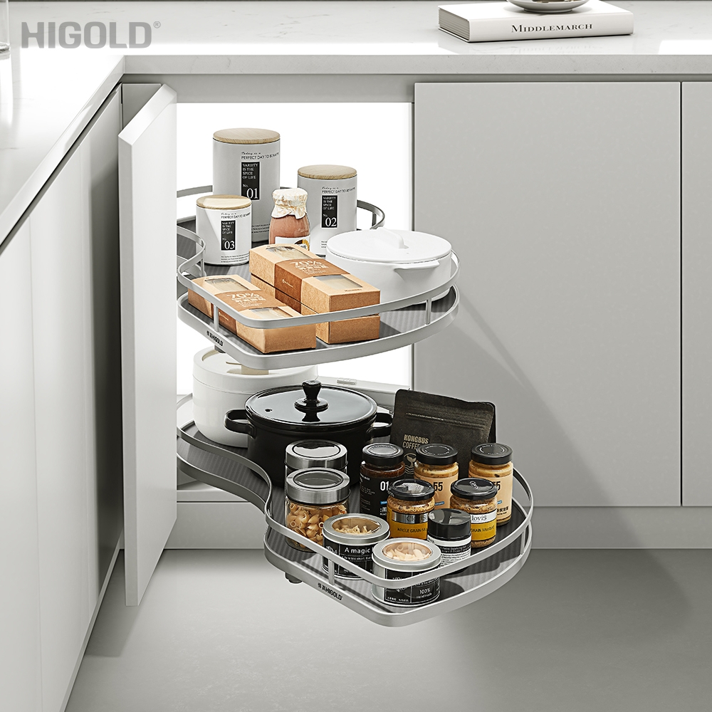 MÂM XOAY GÓC HÌNH LÁ HIGOLD DIAMOND