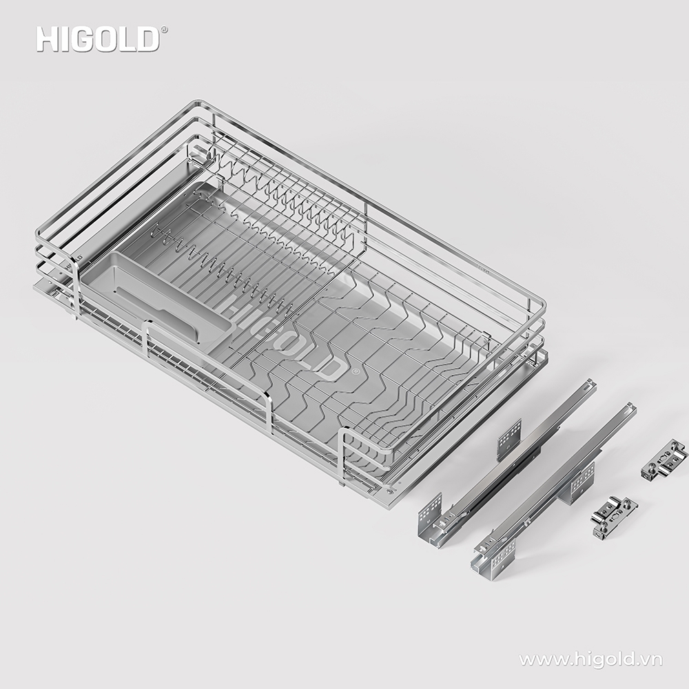 GIÁ ĐỰNG BÁT ĐĨA NAN DẸT HIGOLD DIAMOND 2.0