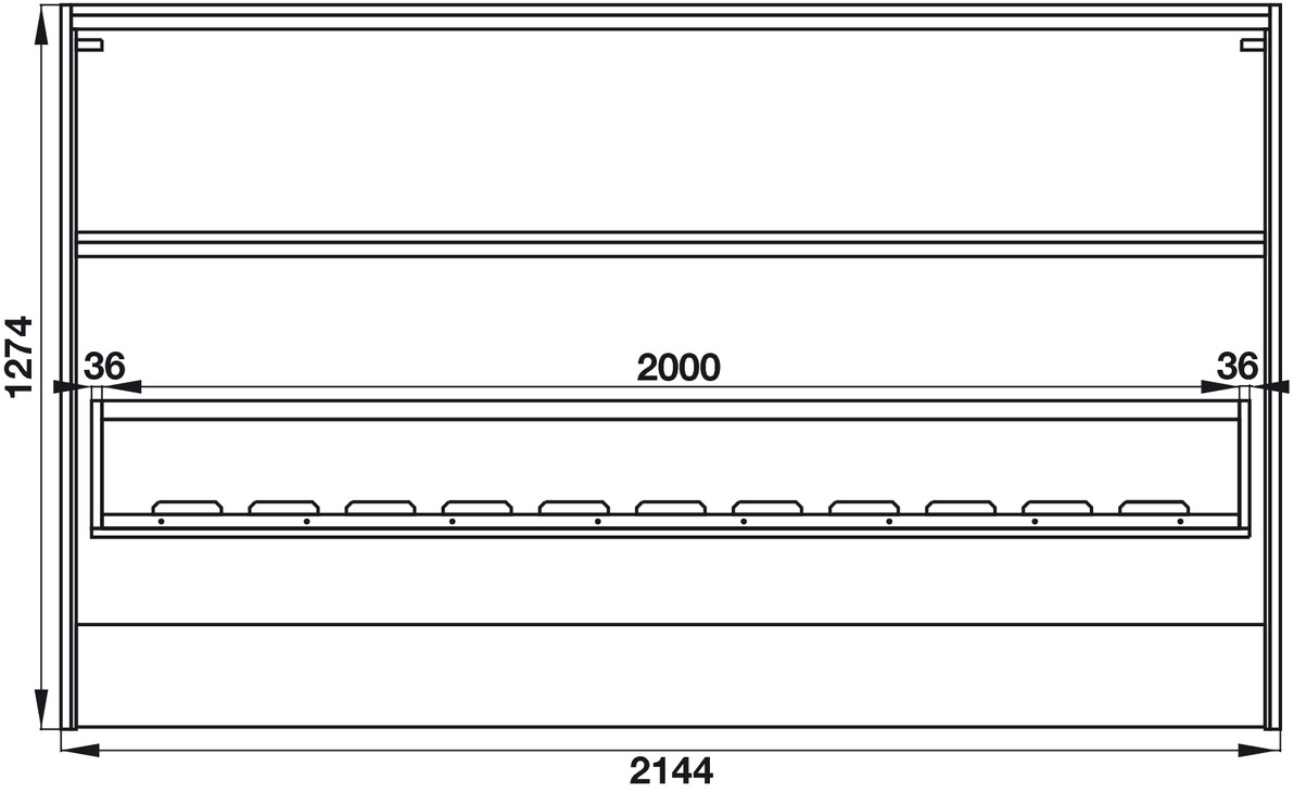 PHỤ KIỆN GIƯỜNG XẾP HAFELE BETLIFT, MỞ ĐỨNG 271.97.342