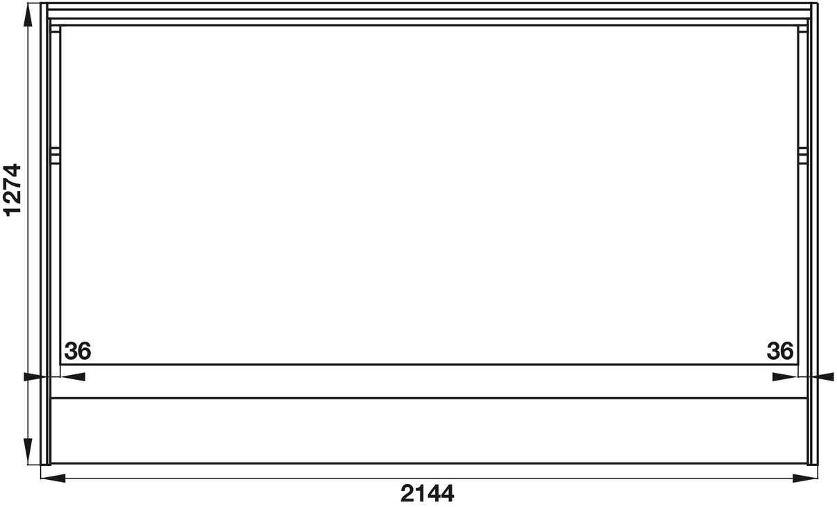 PHỤ KIỆN GIƯỜNG XẾP HAFELE BETLIFT, MỞ ĐỨNG 271.97.342