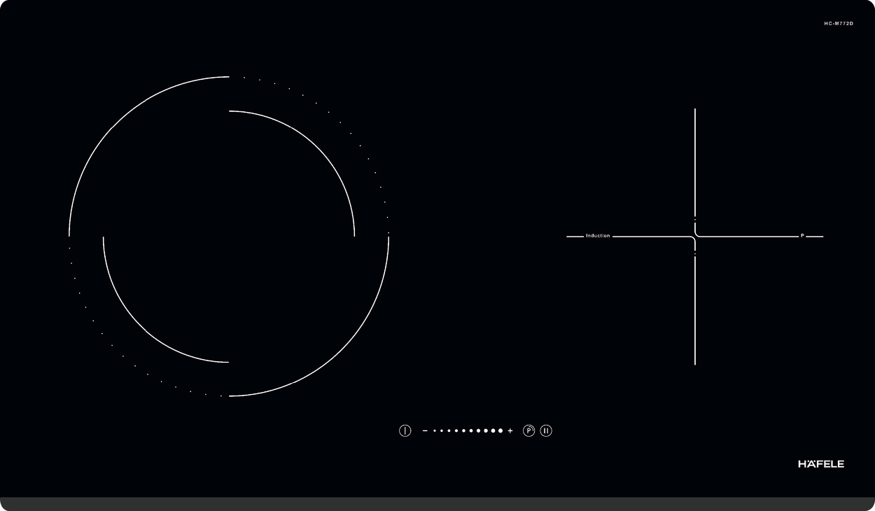 Bếp điện từ hồng ngoại Hafele HC-M772D - 536.61.695