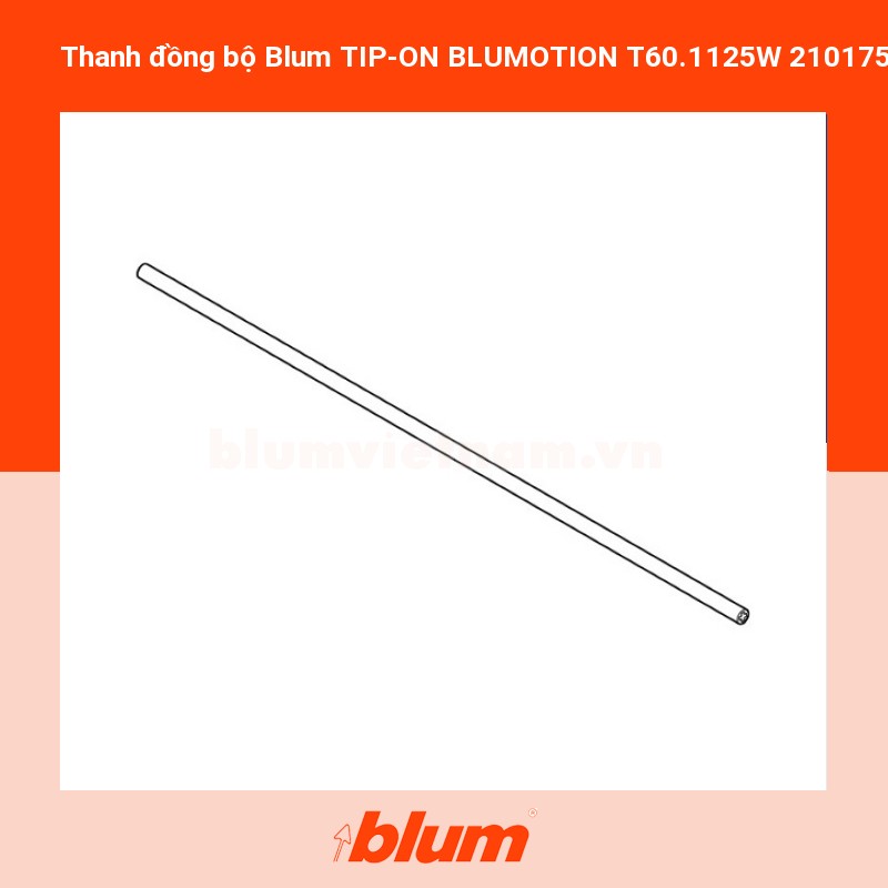 Thanh đồng bộ Blum TIP-ON BLUMOTION T60.1125W 2101757