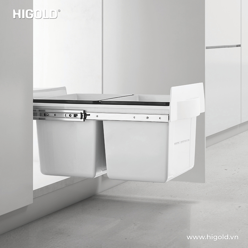 THÙNG RÁC ĐÔI HIGOLD ÂM TỦ