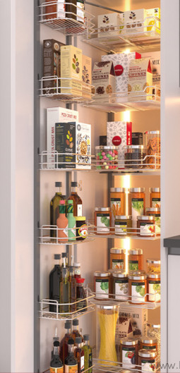 Tủ kho Dolce 6 tầng 450mm Hafele 548.65.033