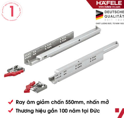 RAY ÂM HAFELE TOÀN PHẦN 450MM