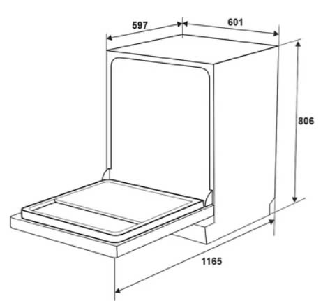 Máy rửa chén độc lập Hafele HDW-F601B 535.29.670