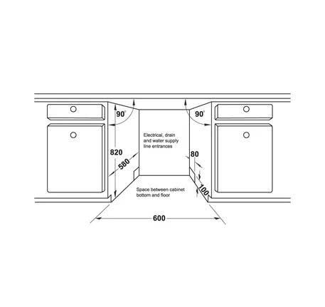 Máy rửa chén bán âm Hafele HDW-SI60AB, Series 600 538.21.320