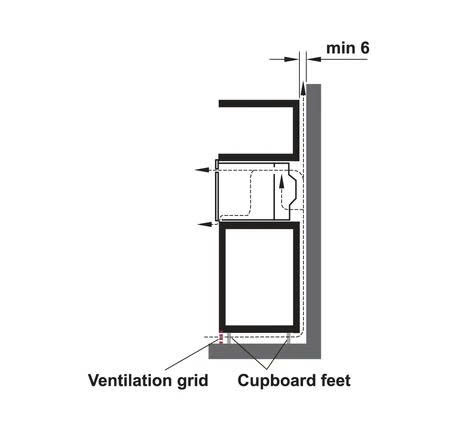 Lò nướng kết hợp vi sóng âm tủ Hafele 50 lít HCO-8T50A, Series 800 538.01.431
