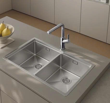 Vòi bếp Hafele LUX-P HT25-SH1P315 570.85.049 Chrome mờ