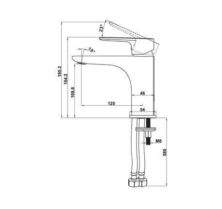 Vòi trộn Kobe Hafele 100 589.15.030