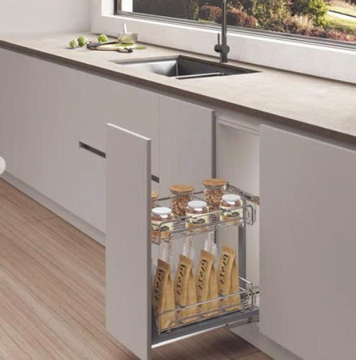 Rổ gia vị đa năng Hafele - OMERO KT400mm- 547.10.064