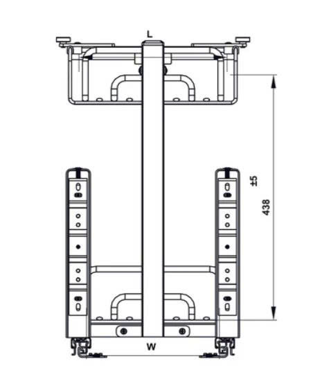 Rổ gia vị đa năng Hafele - OMERO KT250mm 547.10.062