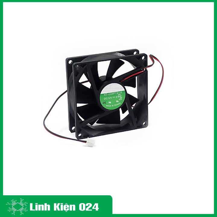 Quạt Tản Nhiệt 8X8X2.5cm 24VDC - 0.2A