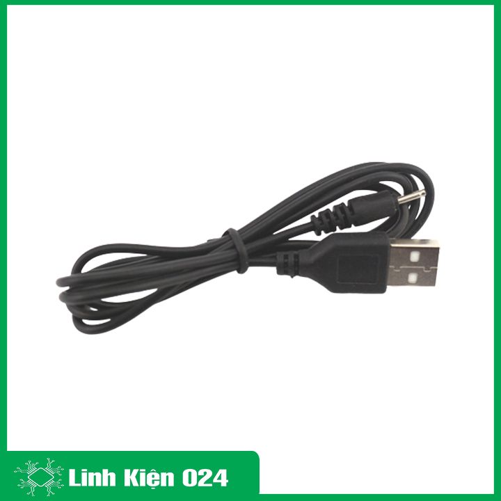 Dây Cáp Sạc USb 5VDC 2.0mm  Máy Rửa Mặt LACO LUXURY Chân Kim