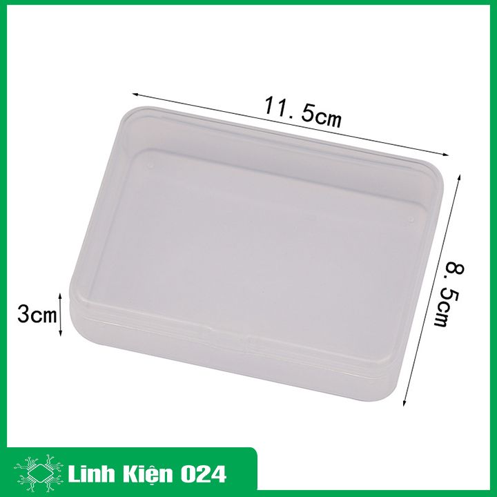 Hộp Nhựa Trong Suốt 11.5x8.5x2.85cm