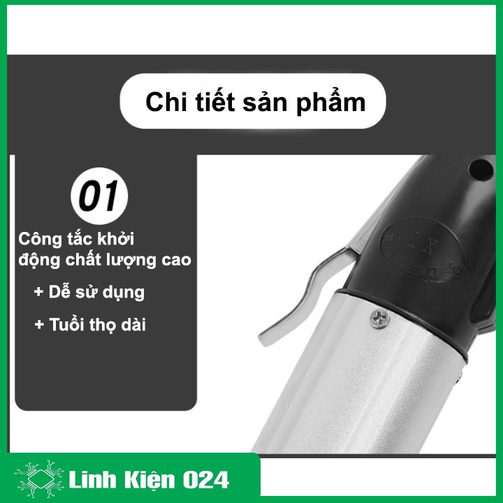 Máy Vặn Vít 800 Động Cơ Tua Vít Điên 12-36V 450-1000 Vòng/phút
