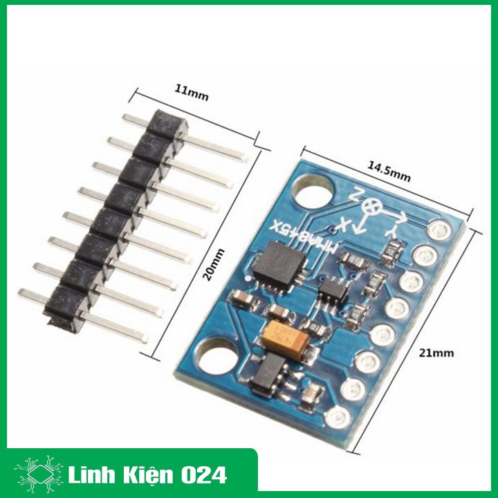 Module Cảm Biến Accelerometer 3 Trục MMA8452 (K3G17-1)