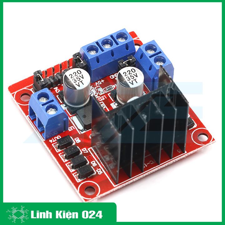 Module L298 Mạch Cầu H Điều Khiển Động Cơ DC (K4B10)
