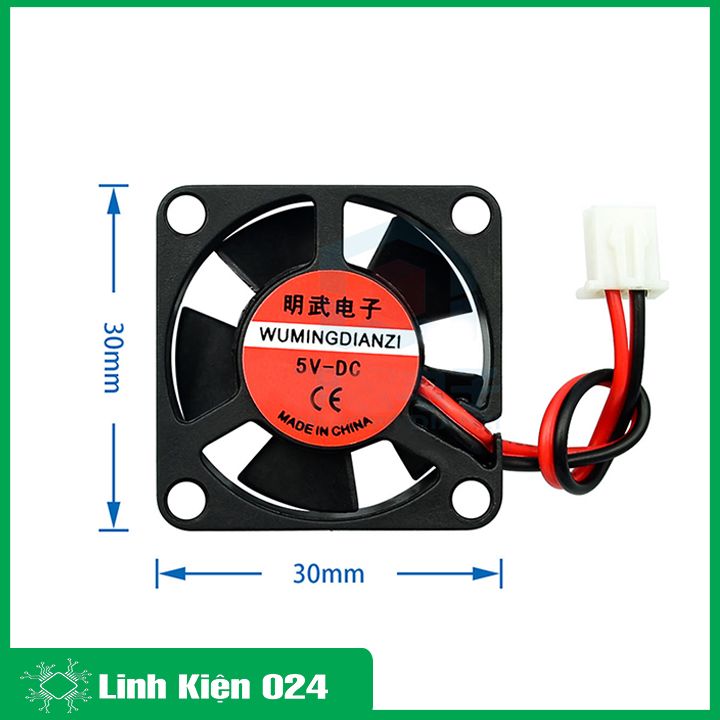 Quạt Tản Nhiệt Raspberry 3010 5V