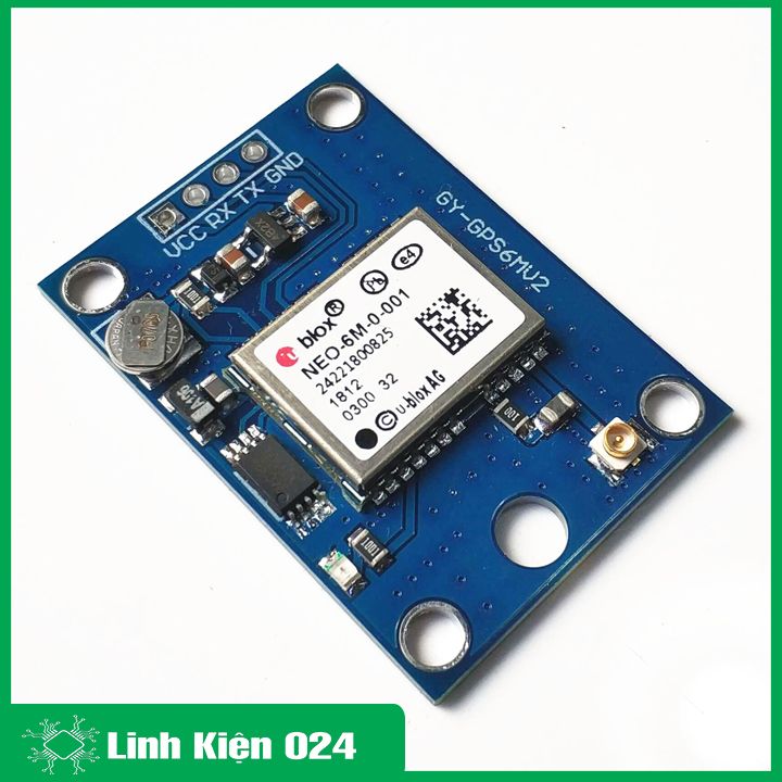 Module GPS GY-NEO6M Eeprom MWC APM2.5 3V-5V( Gồm Anten ) (K3e1)