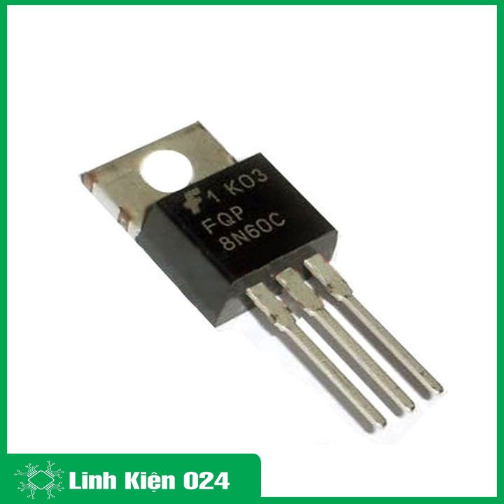 8N60 TO220 Mosfet N-CH 7.5A 600V (K9C2)
