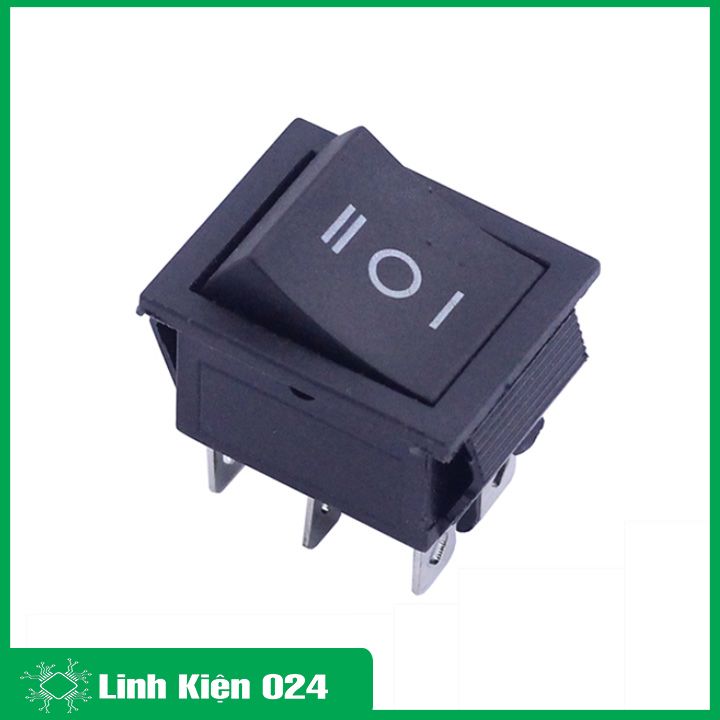 Công Tắc Bập Bênh KCD4 250VAC-16A 6P 3 Chế Độ (k1e20)
