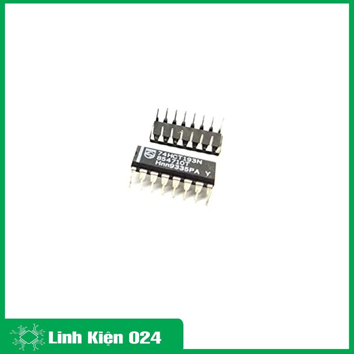 74HC193 Binary Up/Down Counter with  Clear DIP16 (K9H10)
