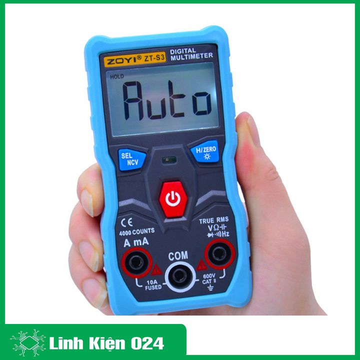 Đồng Hồ Đo Vạn Năng Tự Động ZOYI ZT-S3 (BH 03 Tháng)