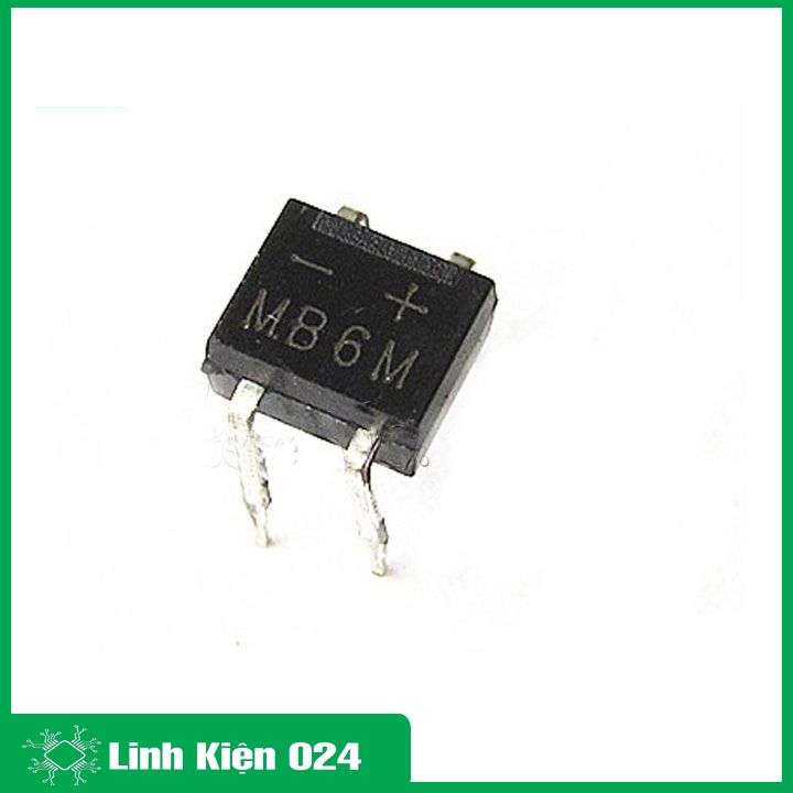 Diode Cầu 0.5A 600V SMD
