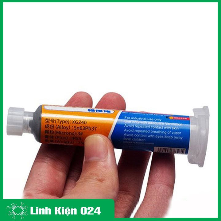 Thiếc Bột Mechani Solder Paste XG-Z40 35G Dạng Tuýp Sn63/Pb37