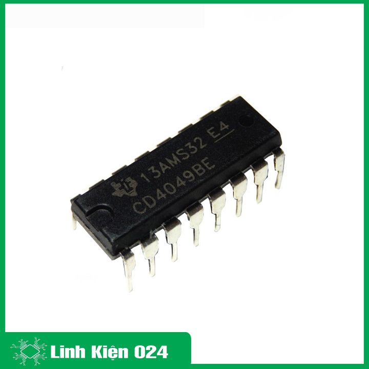 Chíp CD4049BE DIP16 (K9K14)