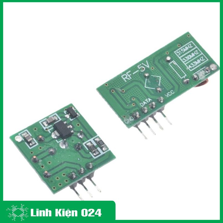 Module Thu Phát RF 433 (gồm 1 bộ thu và 1 bộ phát RF)k4e16