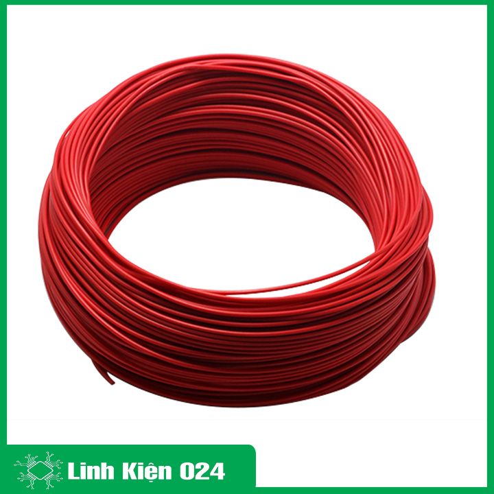 Dây Điện Nhỏ Nguyên Cuộn ( Lõi nhiều Sợi ) Dài 100m - Đen