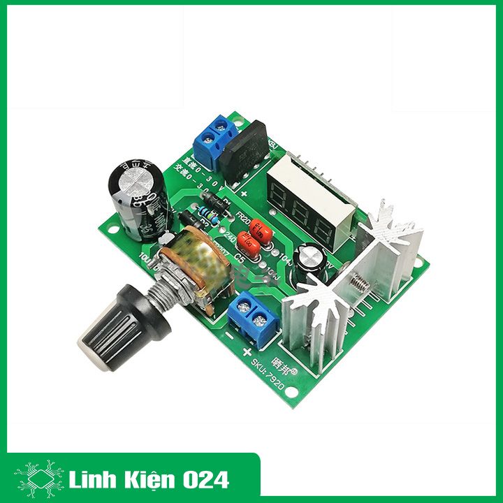 Module Nguồn LM317 Input 3-30VDC/3-20VAC (K2H17)