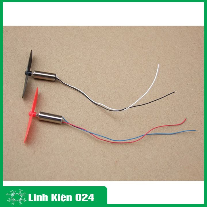 Động Cơ Máy Bay Coreless 8520+Cánh 75mm (1 Đôi )