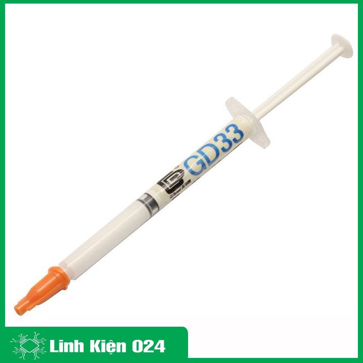 Keo Tản Nhiệt Silicone GD33 Trắng-1gram
