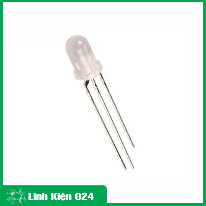 Led 2 Màu Đỏ-Xanh Lá 3 Chân Anot Chung (10 Con )