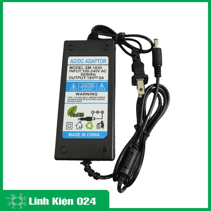 Adapter 18V 3A 5.5x2.1
