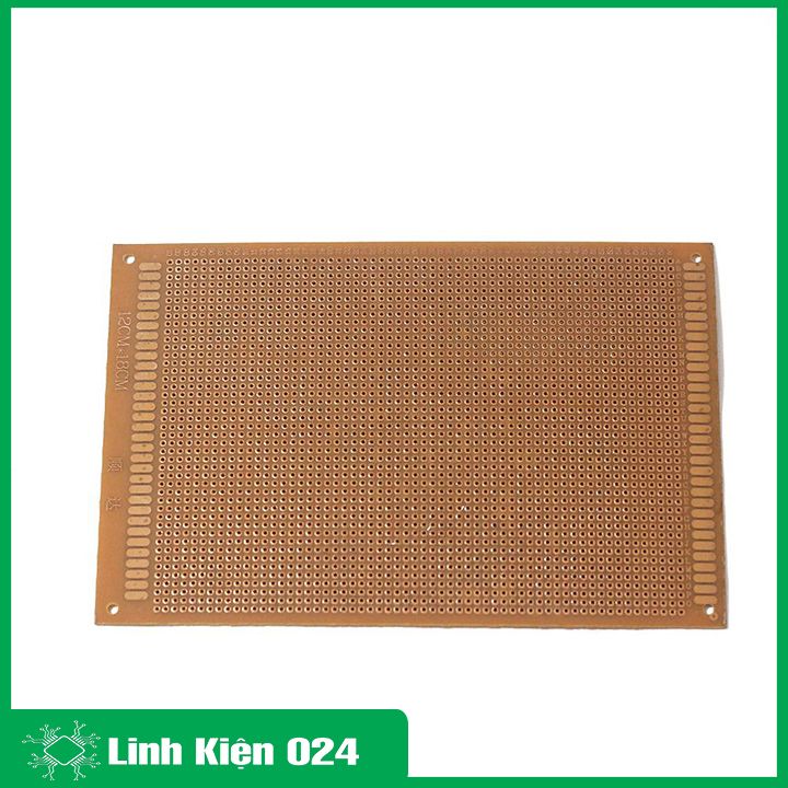 Phíp Đồng Lỗ - Bảng Mạch Đục Lỗ Sẵn PCB Nâu - Kích Thước 18x30MM
