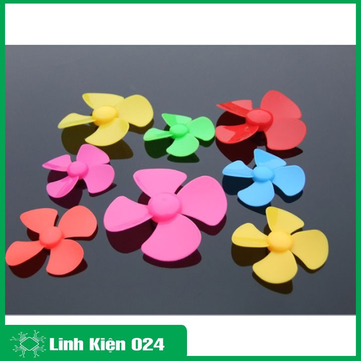 Cánh Quạt Mini Rộng 10Cm Cho Motor Trục 2.3mm (k1k14)