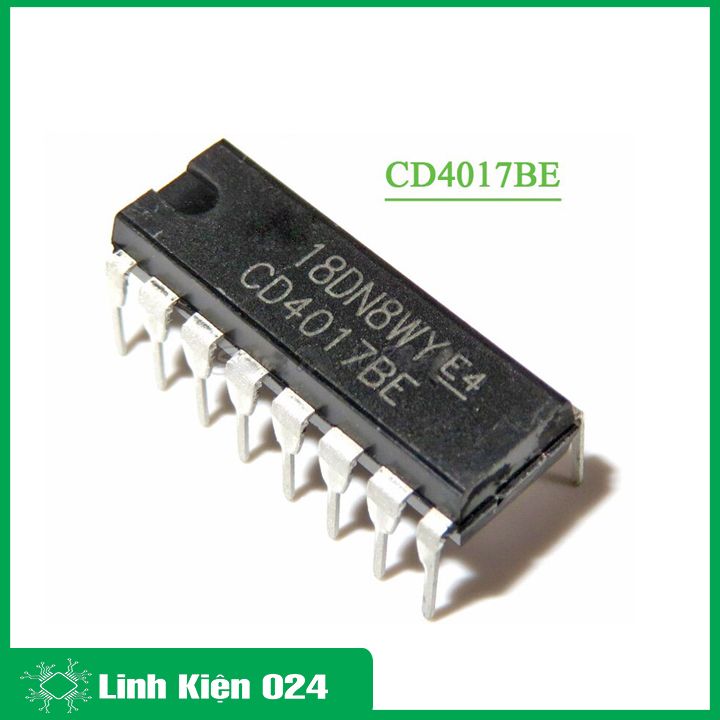 IC Đếm Thập Phân CD4017