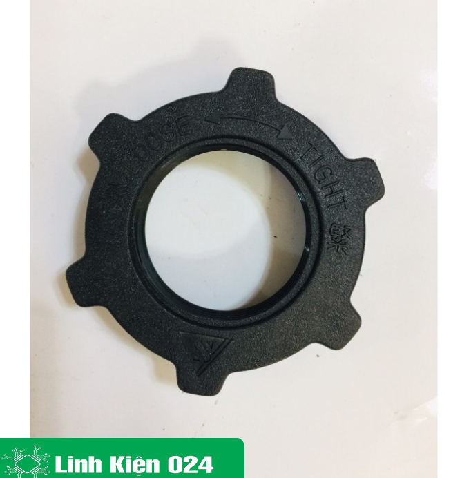 Khóa Lồng Đen 6 Cạnh