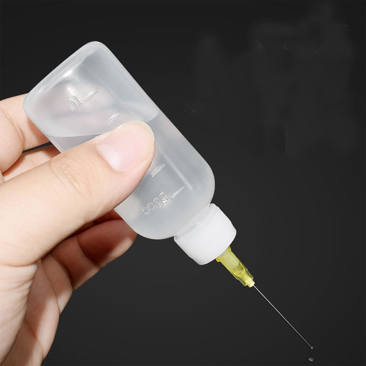Combo 3 Lọ Đựng Dung Dịch 50Ml Kèm Kim Tiêm Tiện Lợi