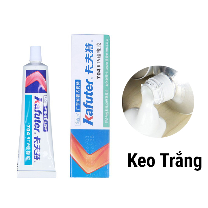Keo Tản Nhiệt Silicone Kafuter Dán Dính Keo Thủy Tinh Chống Thấm Nước Chịu Nhiệt Độ Cao CCPU/IC