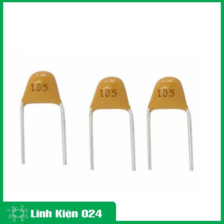 Gói 50 Con Tụ Gốm Vàng 50V Loại Tốt - 104 (0,1uf)